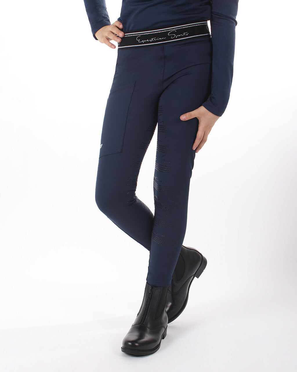 Reitleggings Eden Junior Vollbesatz von QHP