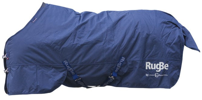 Outdoor-Pferdedecke RugBe Zero Gr. 165 in blau mit WASCHBON UVP 74,99 €