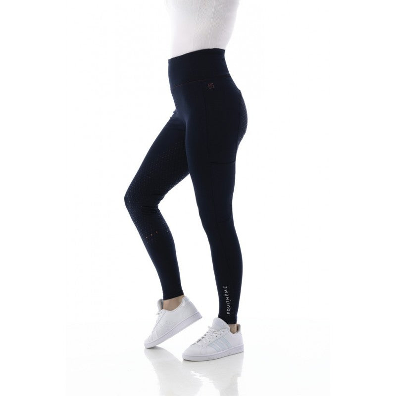 Reitleggins „Lyly" Pull-On mit Vollbesatz aus Silikon von EQUITHÈME