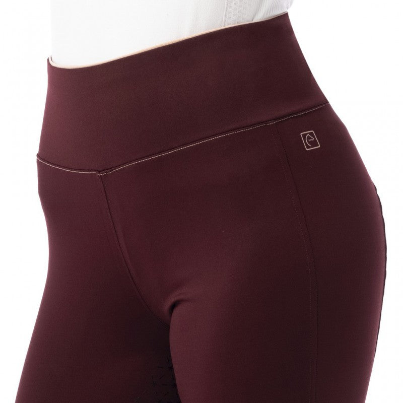 Reitleggins „Lyly" Pull-On mit Vollbesatz aus Silikon von EQUITHÈME