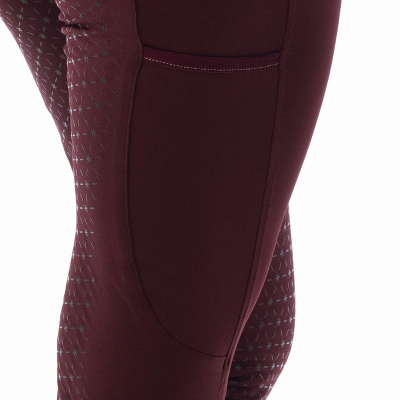 Reitleggins „Lyly" Pull-On mit Vollbesatz aus Silikon von EQUITHÈME