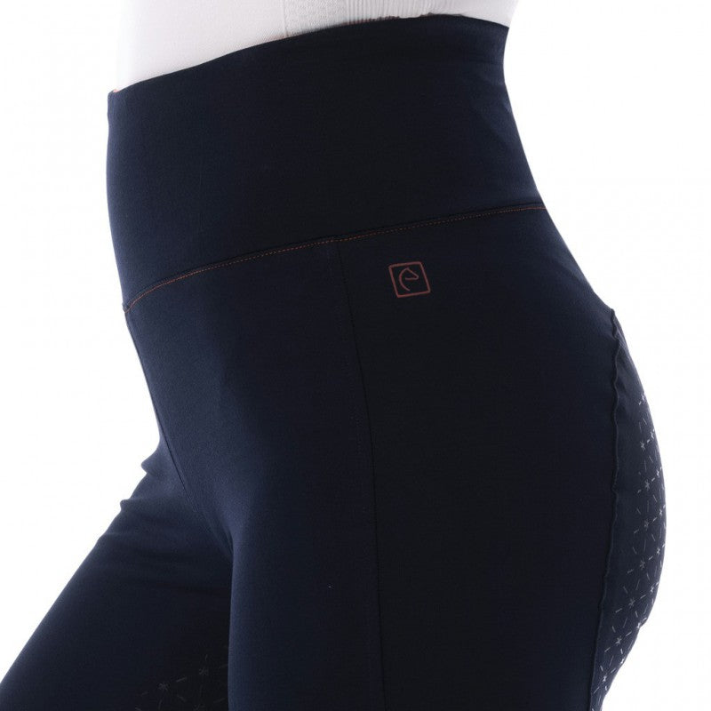 Reitleggins „Lyly" Pull-On mit Vollbesatz aus Silikon von EQUITHÈME