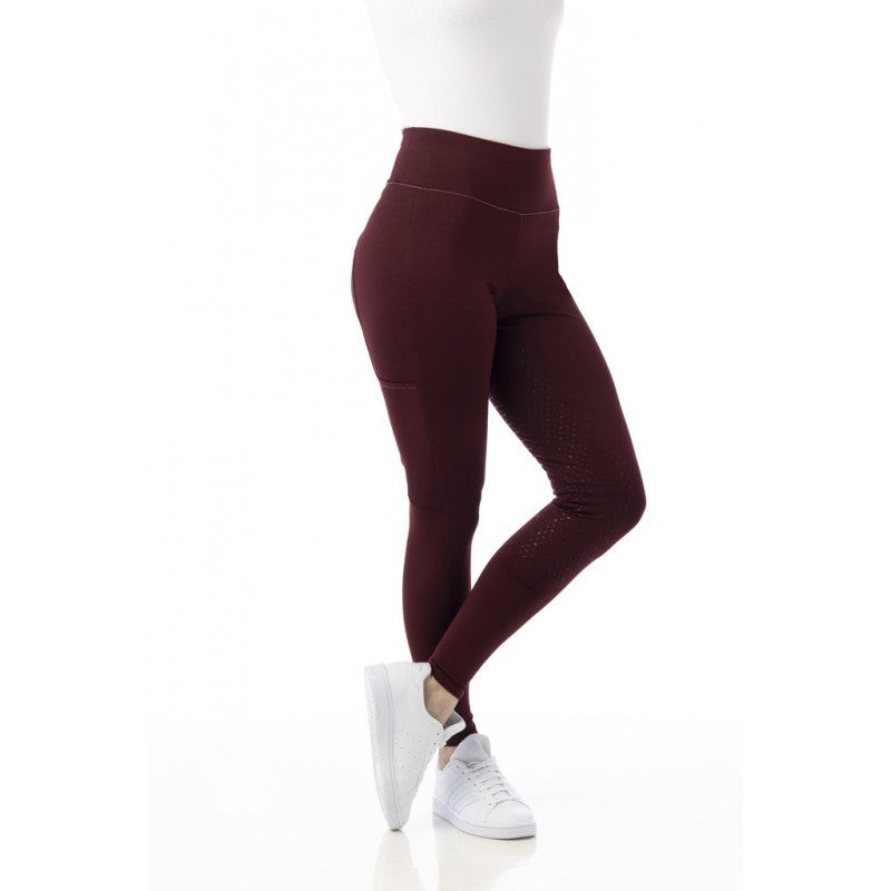 Reitleggins „Lyly" Pull-On mit Vollbesatz aus Silikon von EQUITHÈME