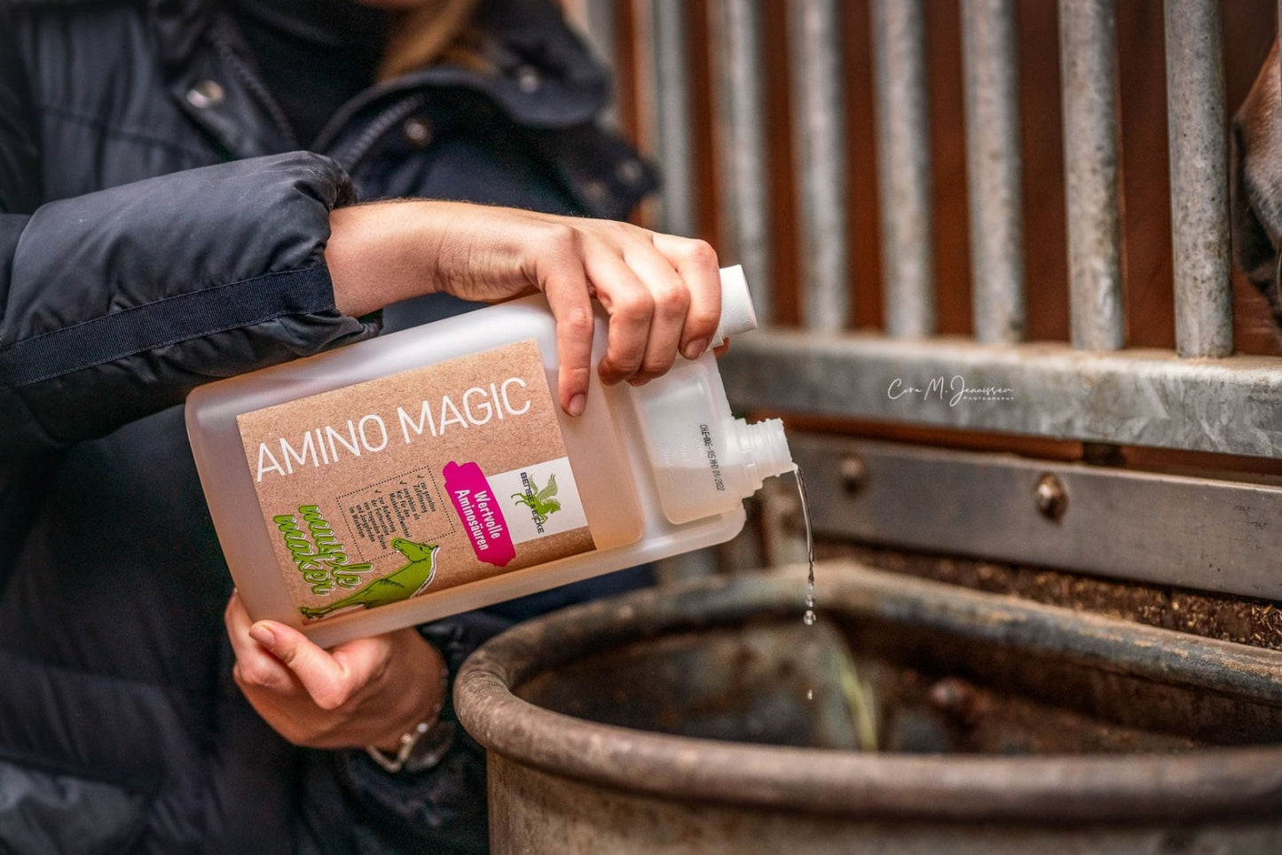 Amino Magic Zufütterung und Aminosäuren für Pferde