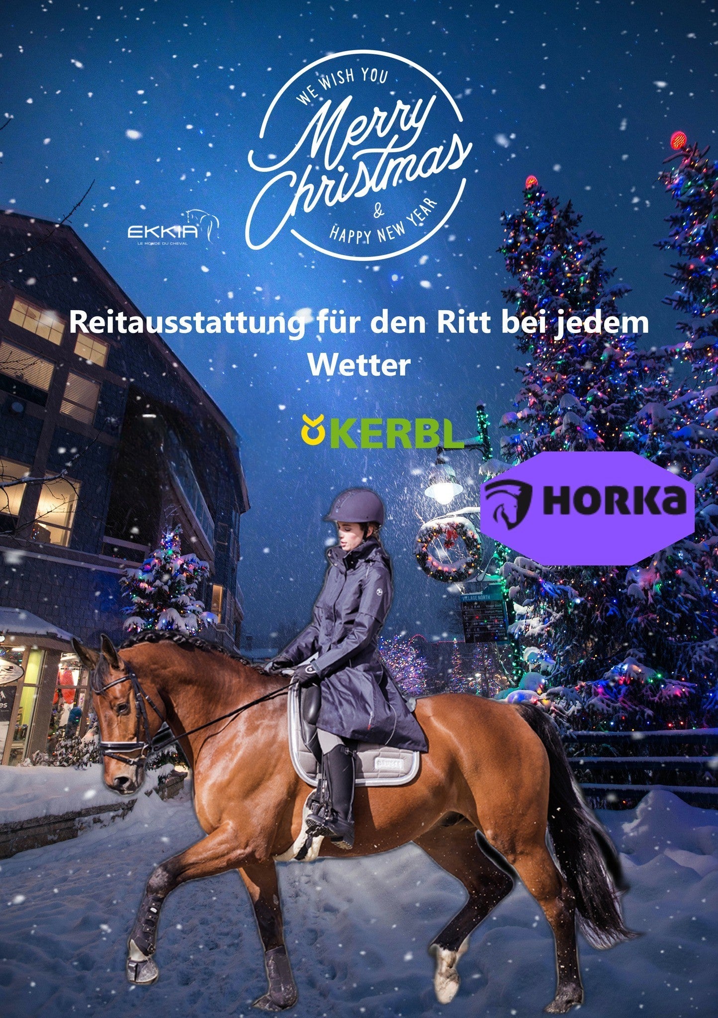 Für warme Ritte an kalten Tagen !